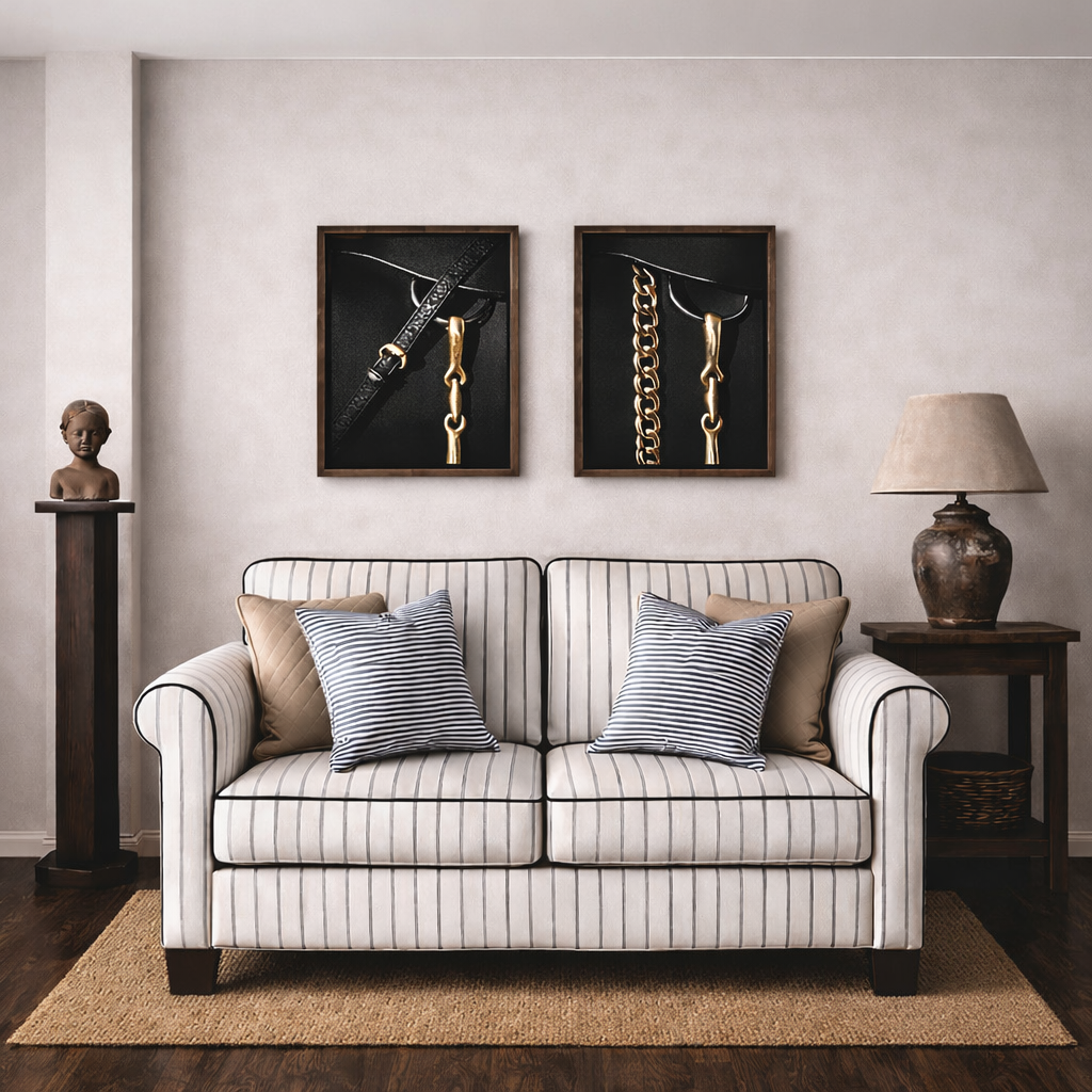 LÖVSTA - Framed Canvas